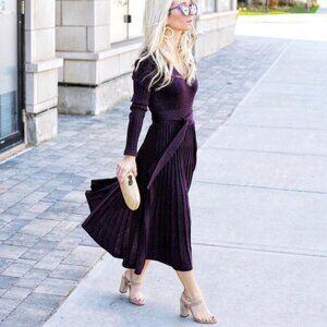 NEW Alannah Hill Plum Knit Dress